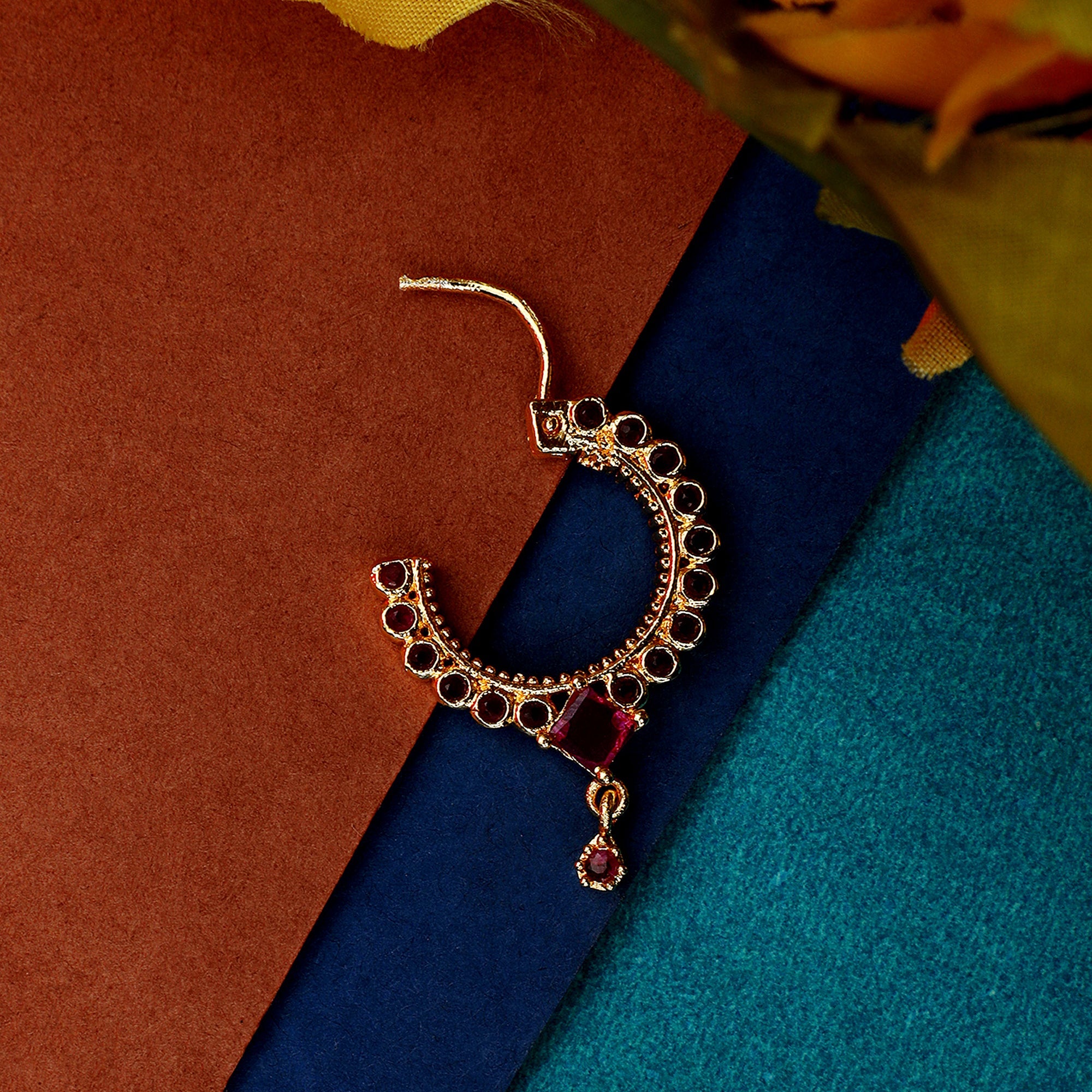 CZ Infinity Nose Pin