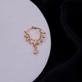 Septum AD Gold Plated Nose Pin