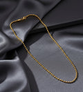 Gold Plated Beaded Chain