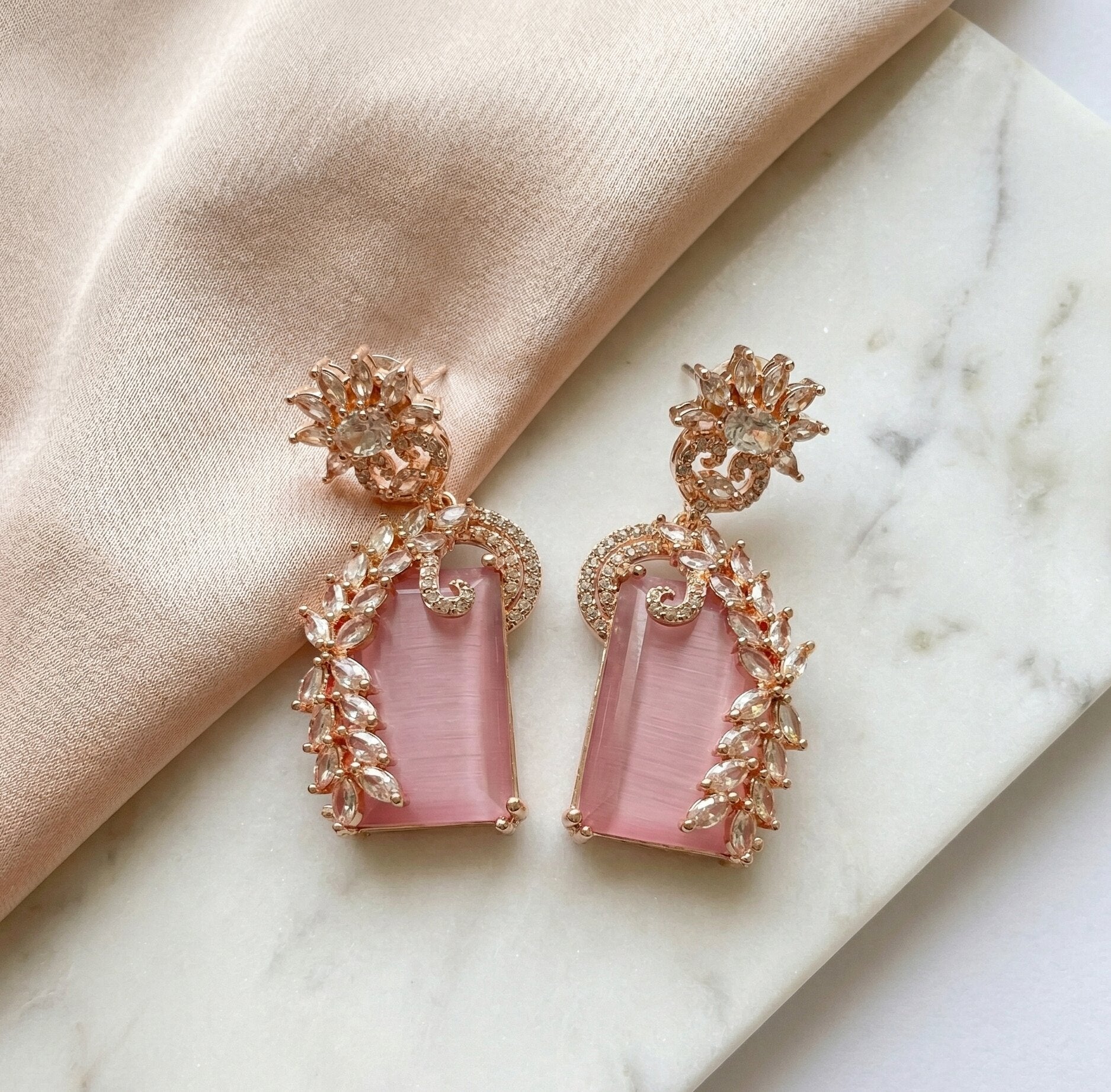 Blush Bloom Earrings