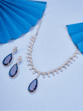 Sapphire Glow Necklace