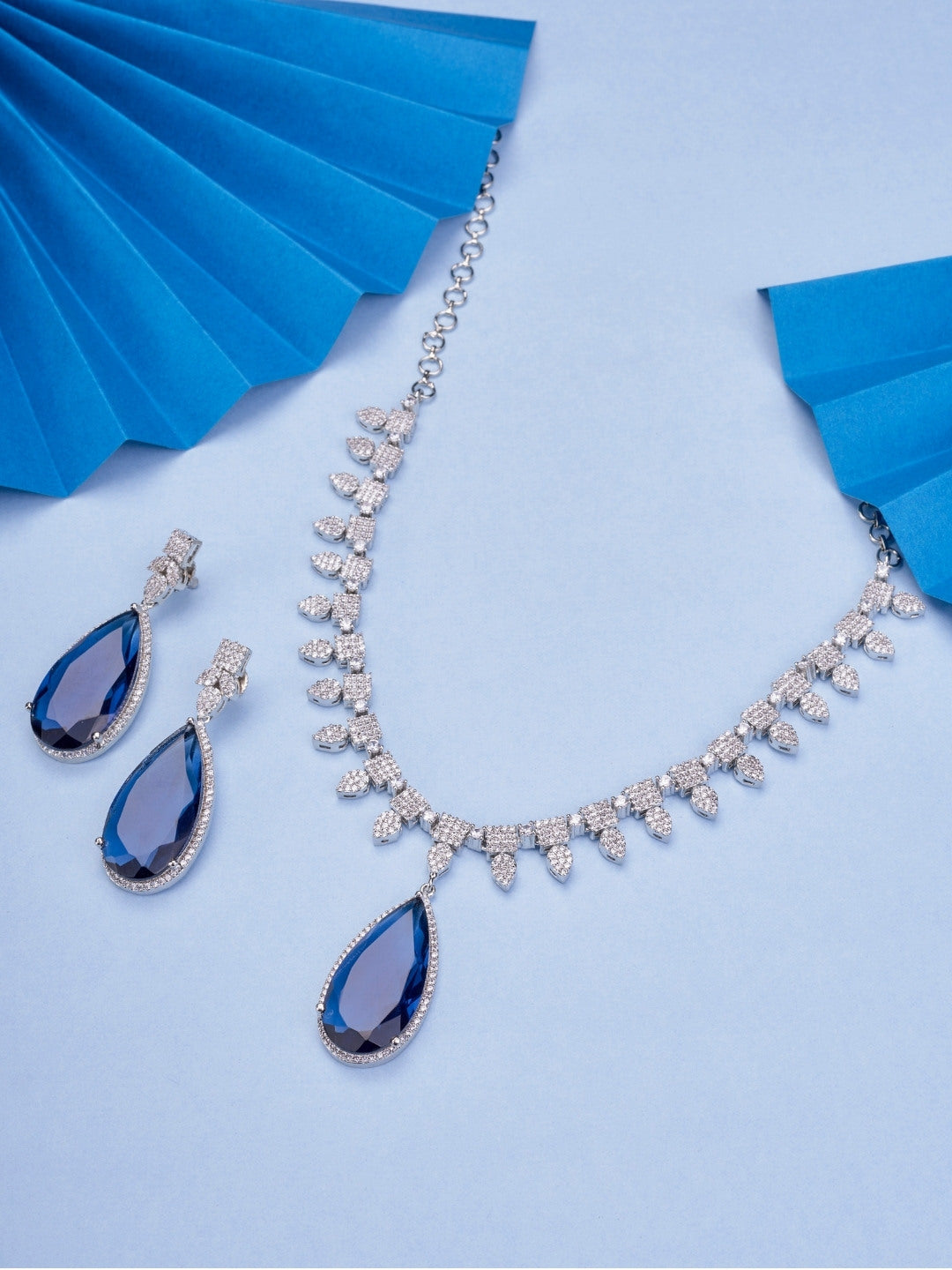 Sapphire Glow Necklace