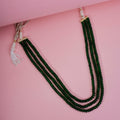 Pearl Beaded Gold Plated Necklace