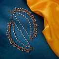 Floral Enchanted Mehendi Plated Kaan Chain