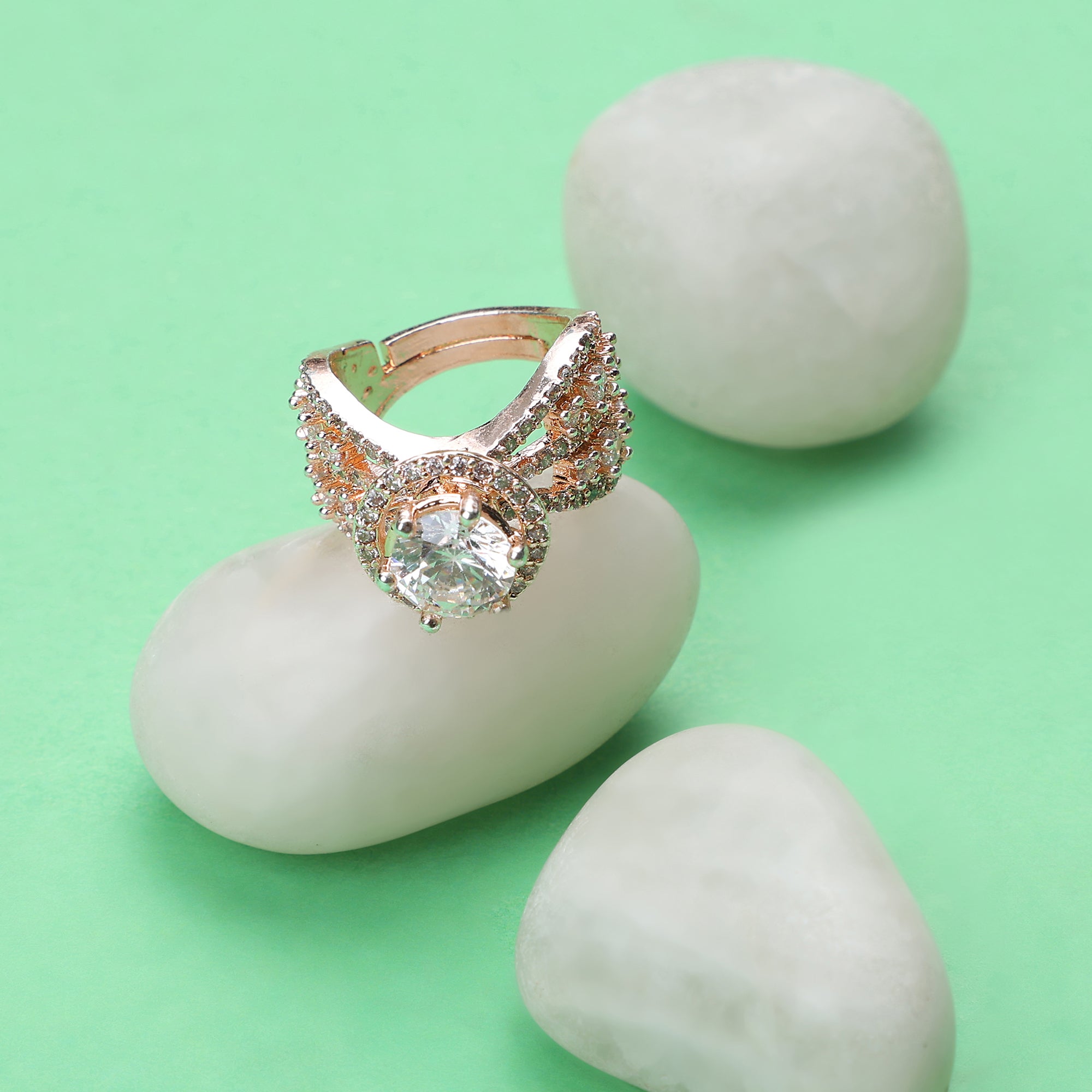 Marquise Cluster Ring