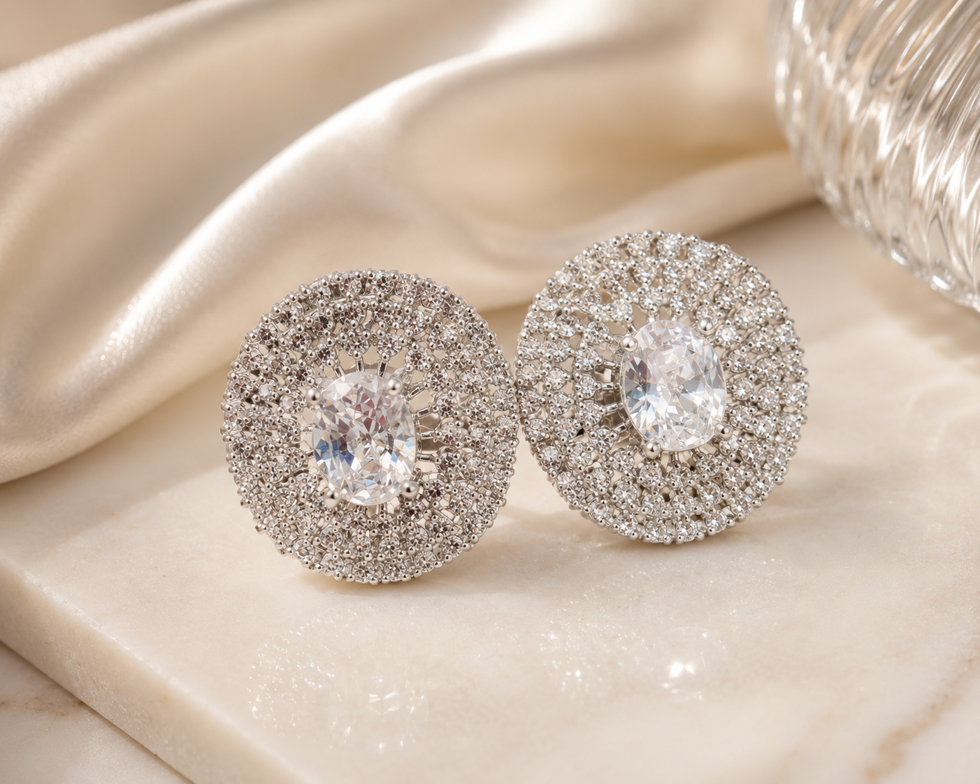 Elegance in Ivory Studs