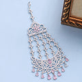 Traditional CZ Stone Studded Bridal Jhoomer Passa