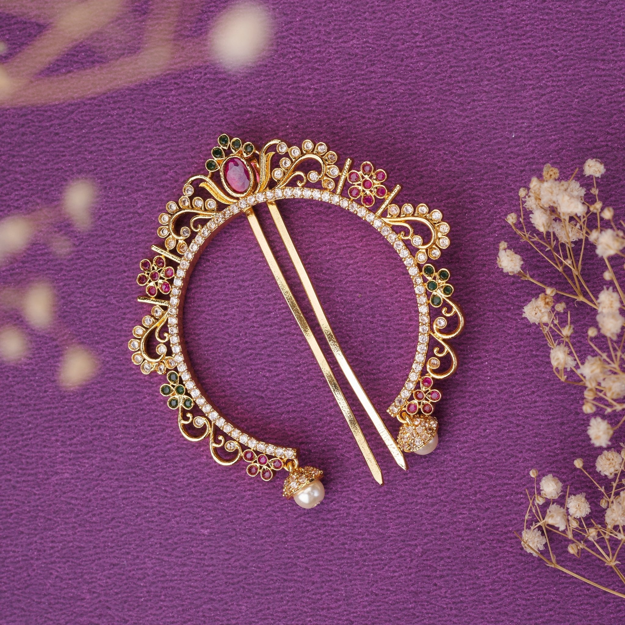 Adornments Gold Plated Alloy Juda Pin