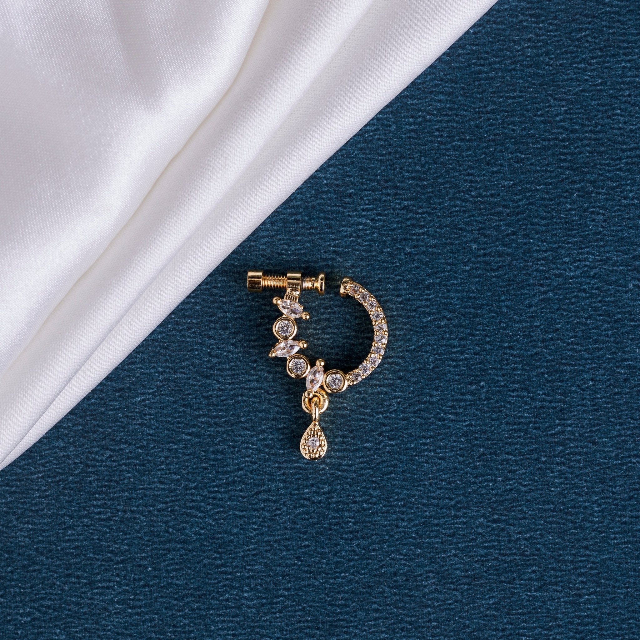 American Diamond Markish Nose Screw