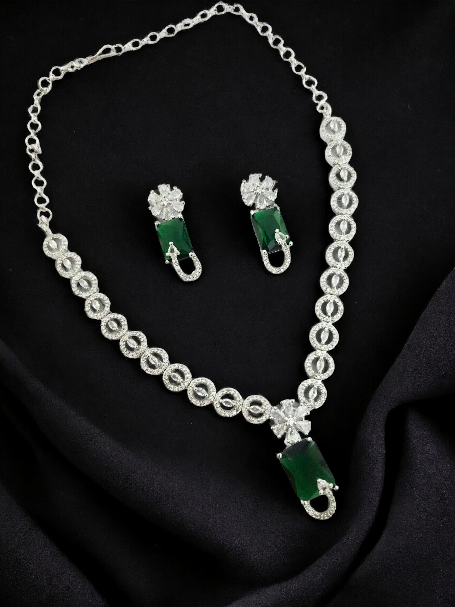 American Diamond Stylish Necklace Set