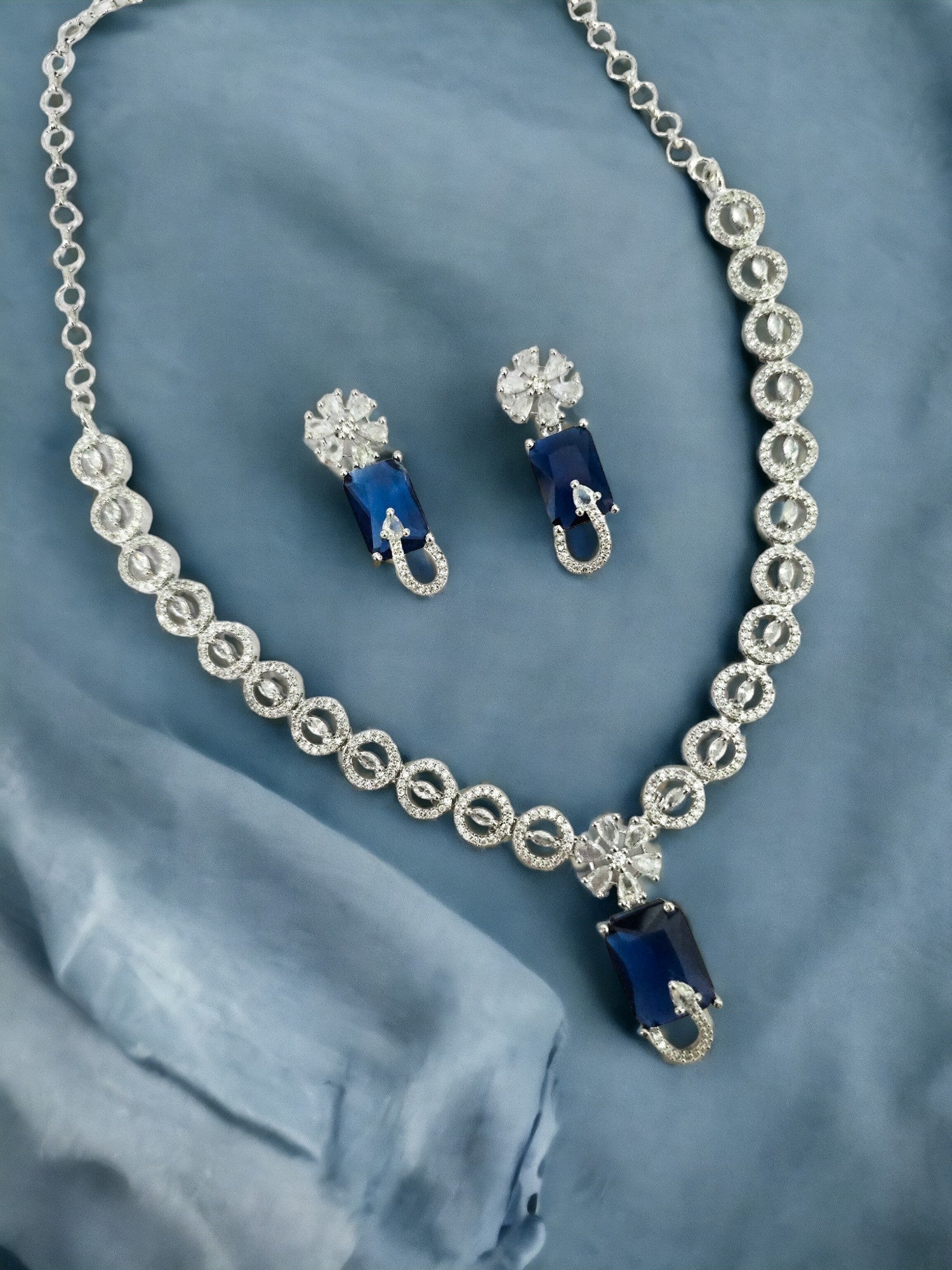 American Diamond Stylish Necklace Set