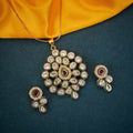 Necklace - Bloom Whisper Gold Plated Locket set - Opal Touch