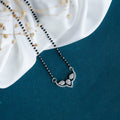 Celestial Knot Rhodium Mangalsutra