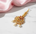 Crimson Whisper Gold Plated Tika