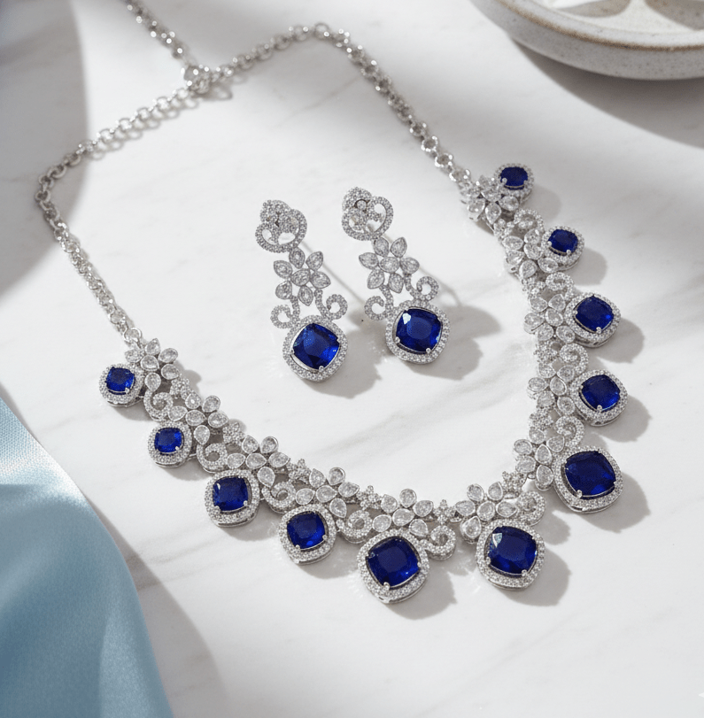 Crystal Red Charm Necklace