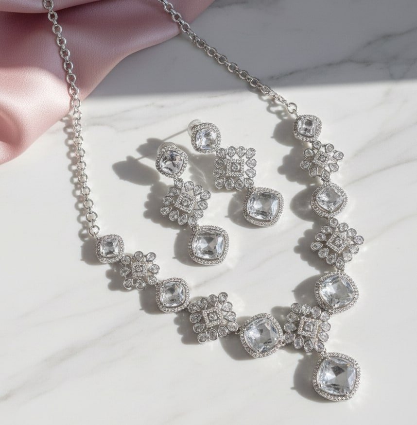 Crystal Red Elegance Necklace