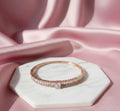 Elegance in White Rose Gold Bracelet