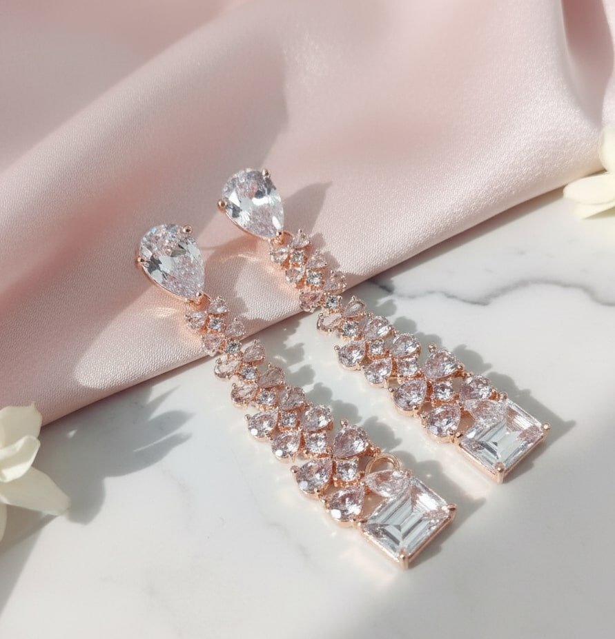 Elegance Rose Earrings