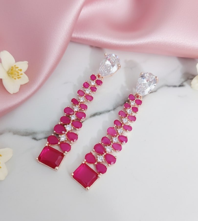Elegance Rose Earrings