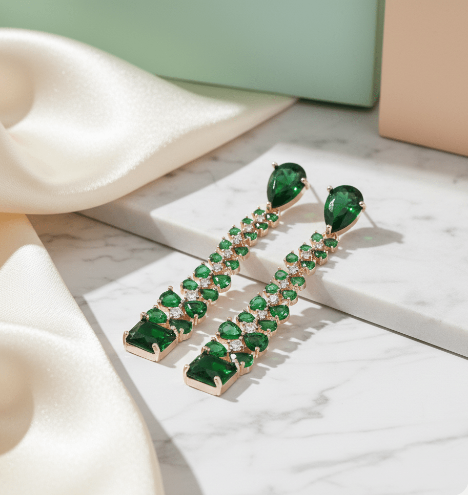 Elegance Rose Earrings