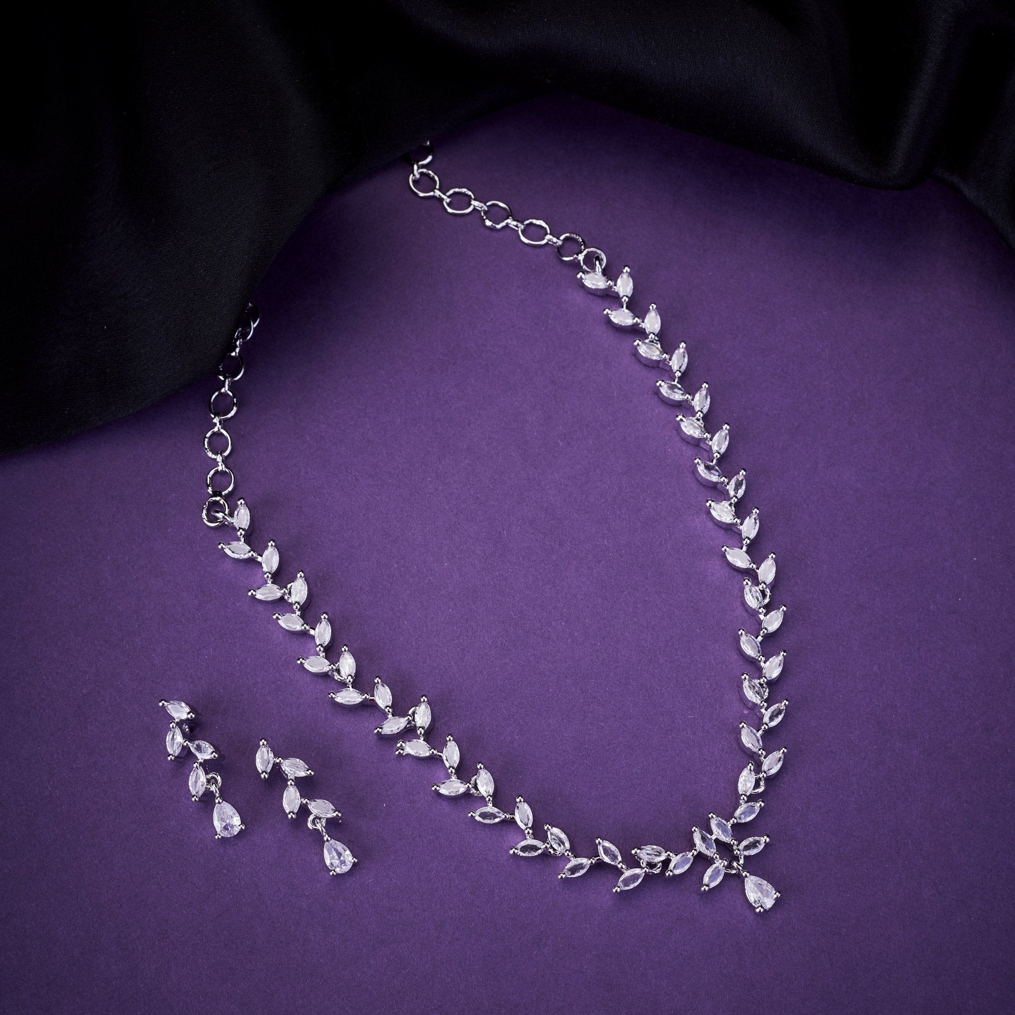 Elegant White Radiance Necklace