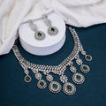 Emerald Majesty Pearl Necklace Set