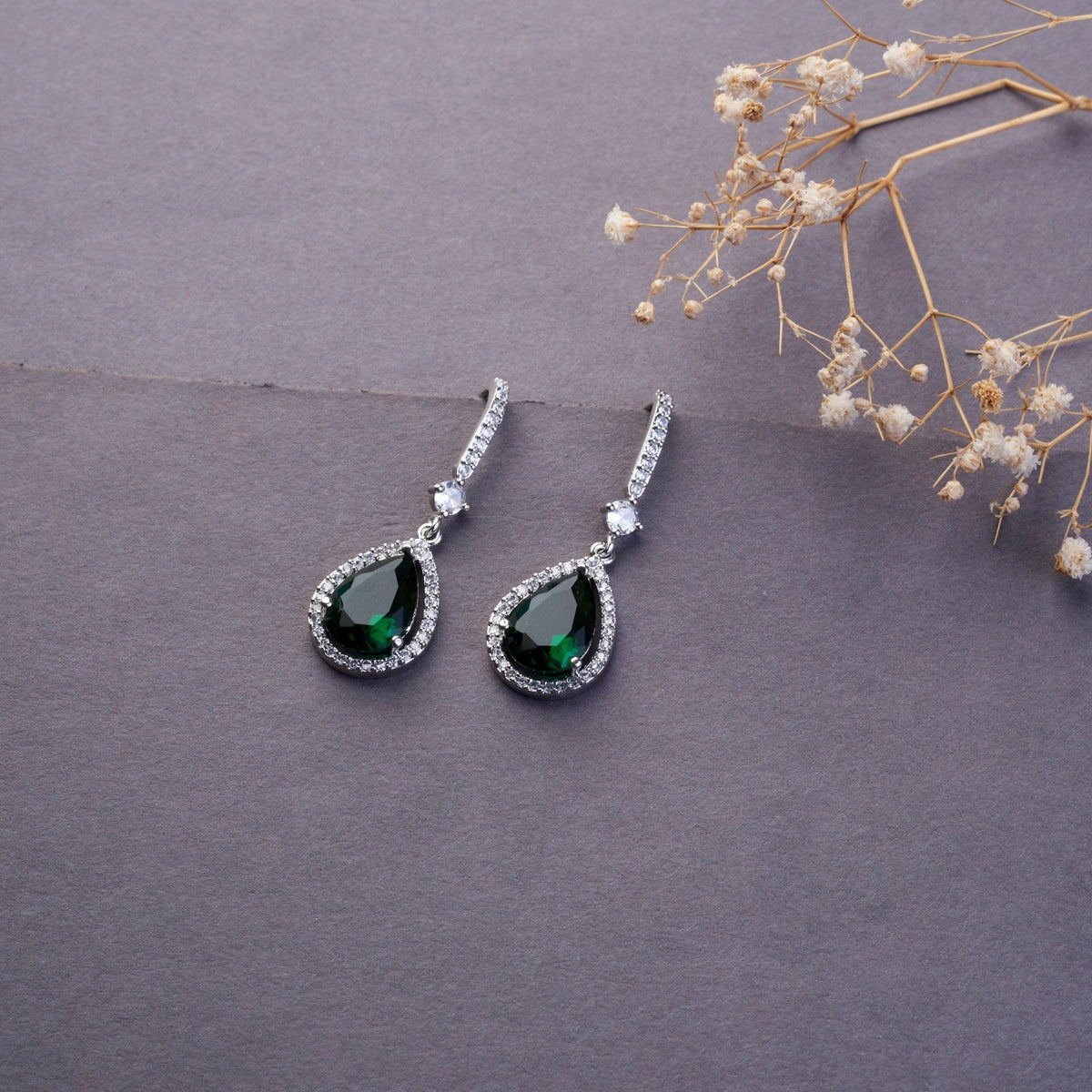 Empress Glow Pear Cut Drops