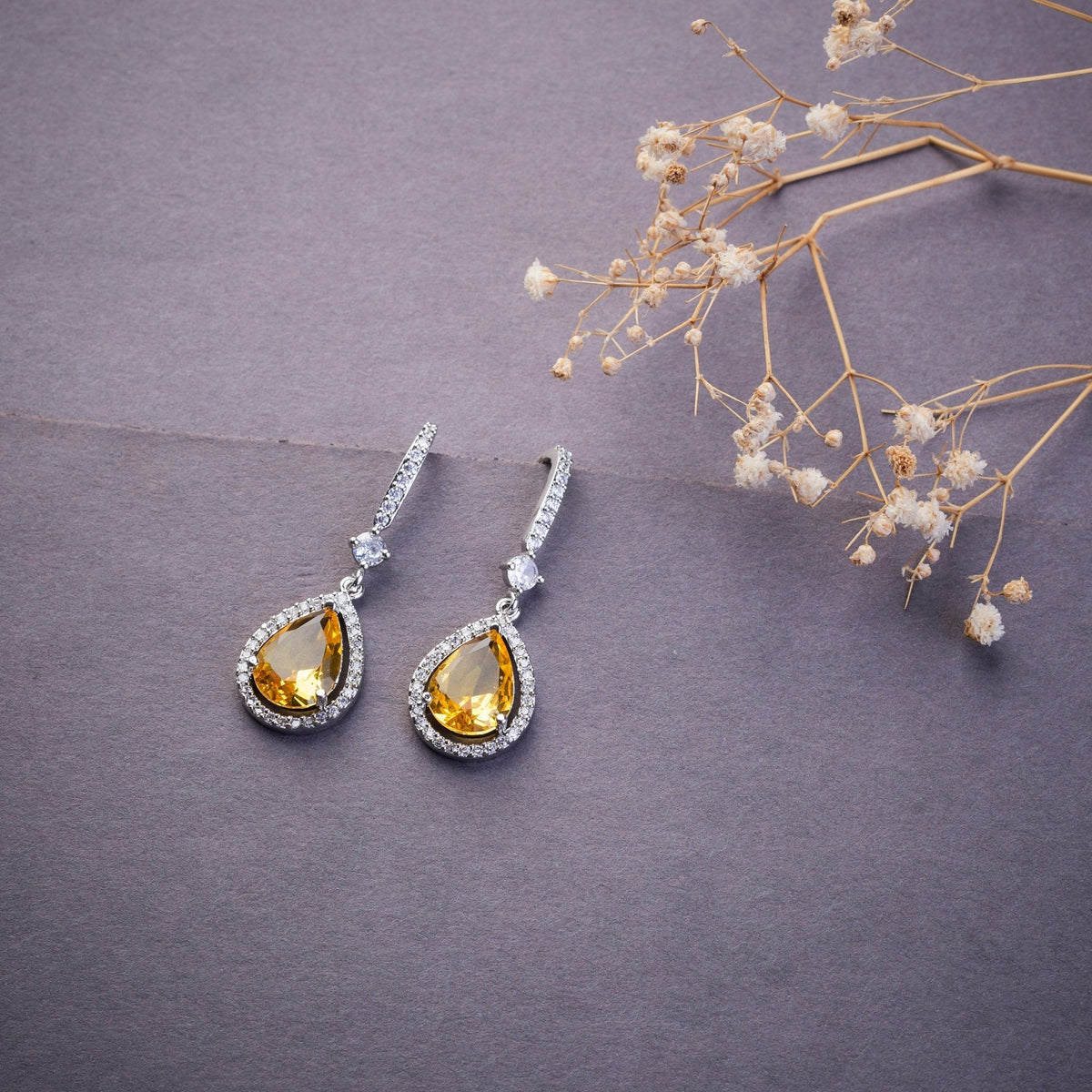 Empress Glow Pear Cut Drops