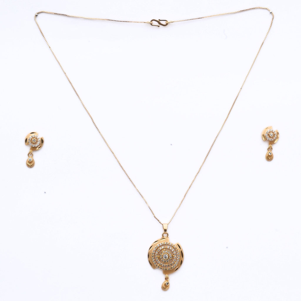 Locket Set - Empress's Emblem Gold Plated Locket Set - Opal Touch