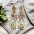 Ethereal Whisper Rose Gold Earrings