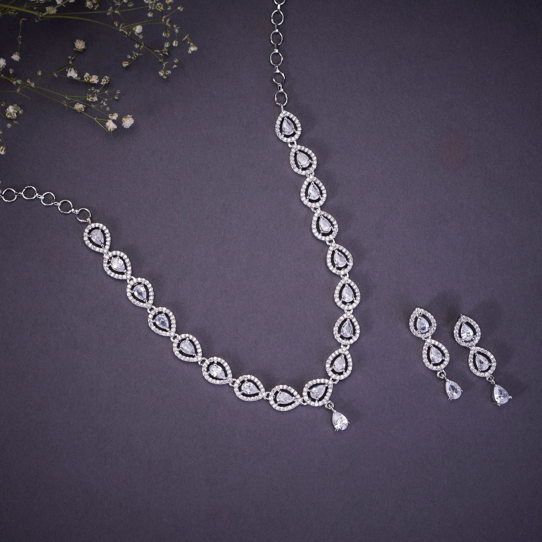 Ethereal White Splendor Necklace