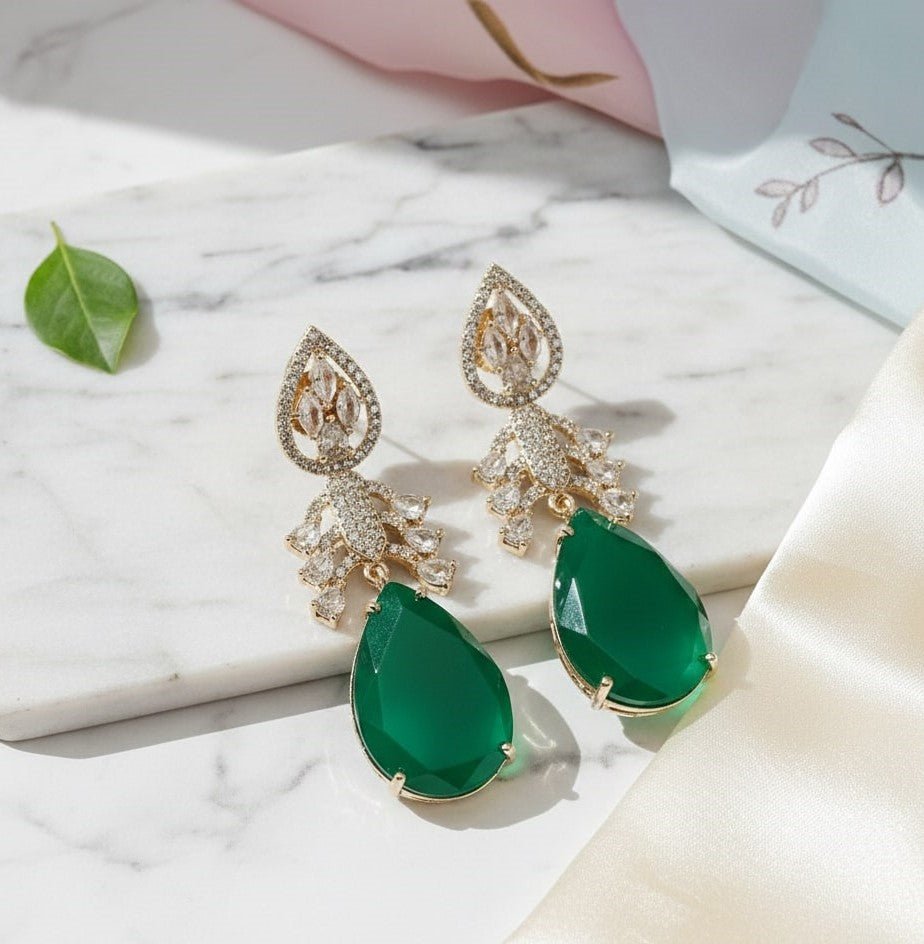 Fiery Passion Drops Earrings