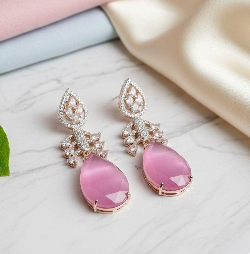 Fiery Passion Drops Earrings