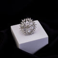 Floral Casacade Finger Ring
