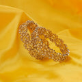 Floral Cascade Mehendi Plated Bangles