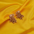 Gajraj Matte Gold Plated Earrings