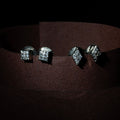 Geometric Diamond Stud Earrings Set