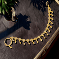 Gleaming Gold Nose Pin