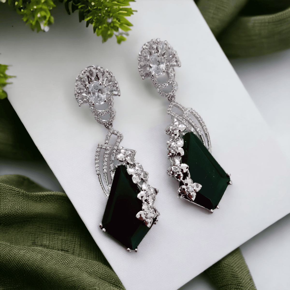 Grey Elegance Earrings