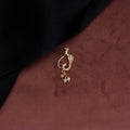Ivory Luster Opal Nose Pin