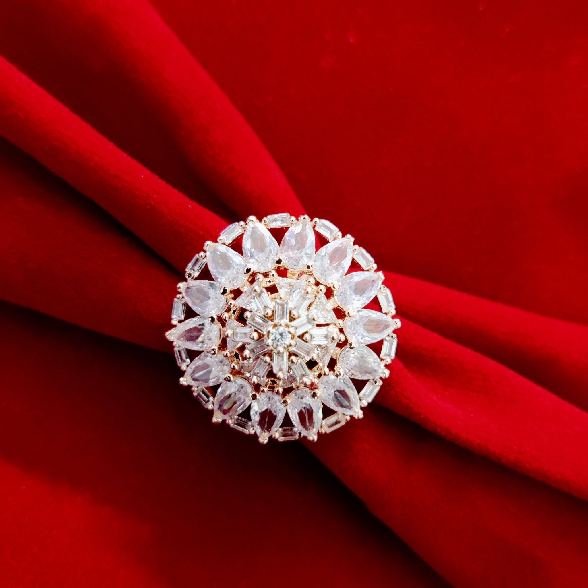Ivory Whispers Rose Gold Ring