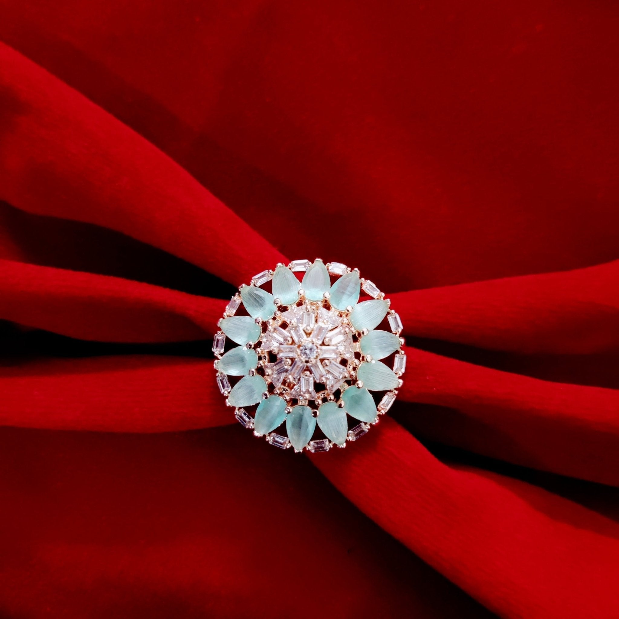 Ivory Whispers Rose Gold Ring