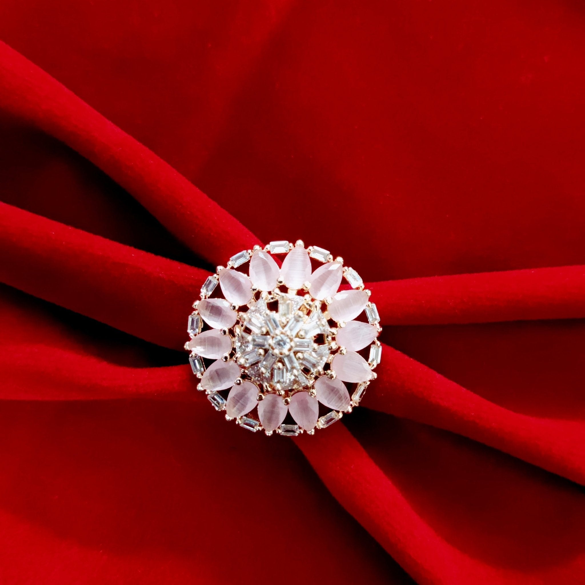 Ivory Whispers Rose Gold Ring