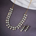Kundan Gold Plated Necklace Set with Earrings