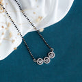 Luminous Vow Rhodium Mangalsutra