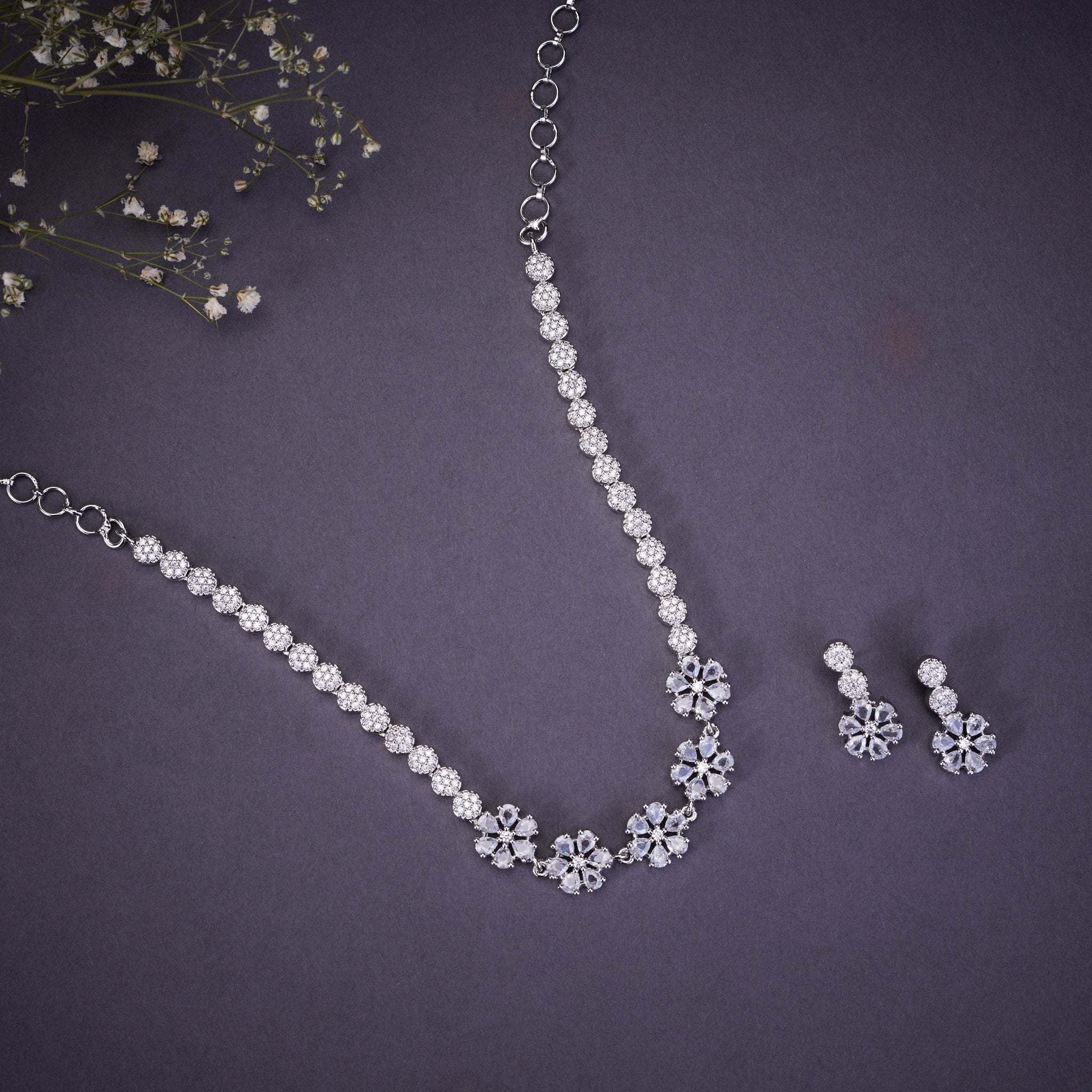 Luminous White Radiance Necklace