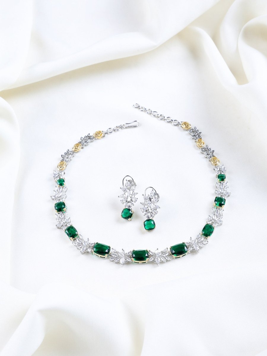 Luxury Cubic Zirconia Statement Jewellery Set