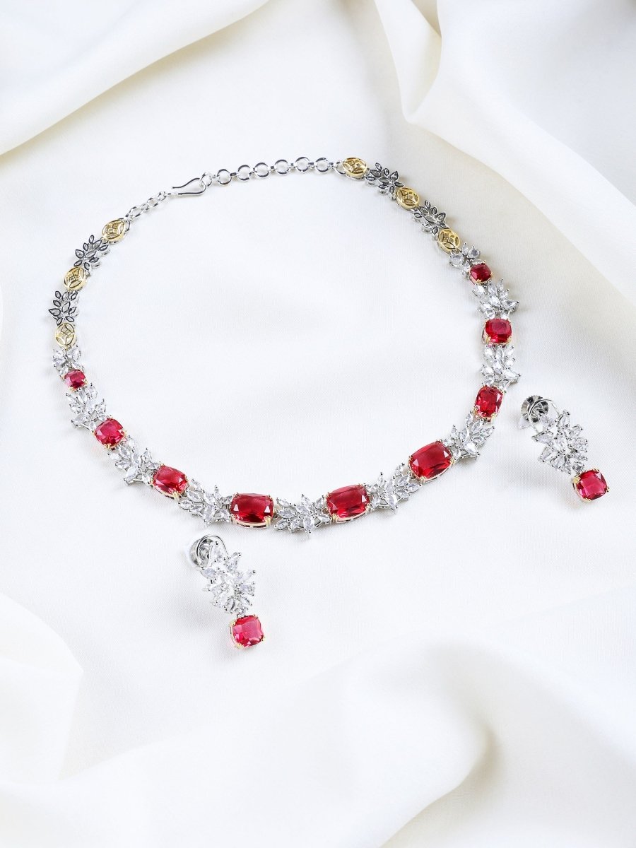 Luxury Cubic Zirconia Statement Jewellery Set