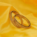 Moonlace Band Mehendi Plated Bangle