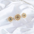 Locket Set - Opulent Pearl Sunburst Matte Locket Set - Opal Touch